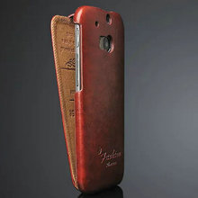 Brand New PU Leather Case For HTC One M8 Protective Phone Back Cover Flip Style With