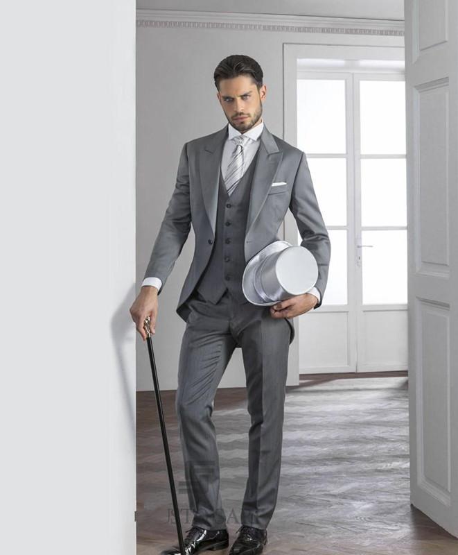 Grey wedding suit - ChinaPrices.net