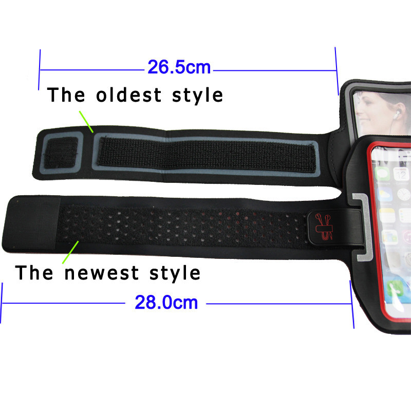 New Super Slim 0.1cm thickness Sport Armband for iPhone 6 Plus 5.5 inch Waterproof Sport Armband for iPhone 6 Plus Armband