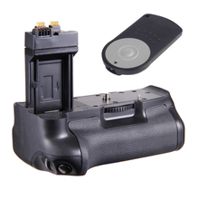 Vertical Battery Grip Pack For Canon EOS BG-E8 550D 600D 650D 700D T4i T3i T2i+ RC-6 Remote