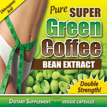 3 Pack 90 days supply free shipping pure green coffee bean extracts with 60 HCA for