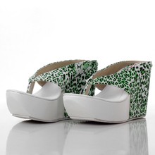 2016 New Style Women High Heels Flip Flops Platform Wedges Slippers Girl s Fashion Summer Beach