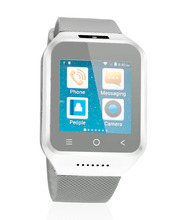 Dual Core Wrist Consumer Electronics Android 4.4 Watch 3G CDMA/GSM GPS Casual Smart Watch Phone
