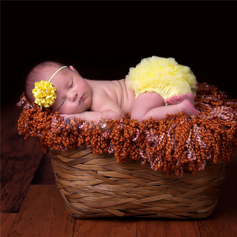 New Design 6 Colors Flower Tire Handmade Hats Newborn Baby Photo Props Kids Clothing Photo Props Accessories