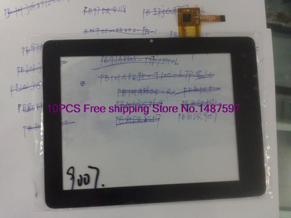 10PCS Free shipping Original 8-inch Gome fly touch   multi-point capacitive touch screen handwriting screen PB80DR9007