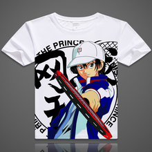 The prince of Tennis T-shirt Anime Ryoma Echizen Cosplay Short Sleeve T shirt Tezuka Kunimitsu Breathable Tees
