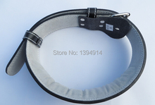 Free Shipping Hot Weight lifting leather belt gym equipment weights waist protector fitness weightlifting barbell belt