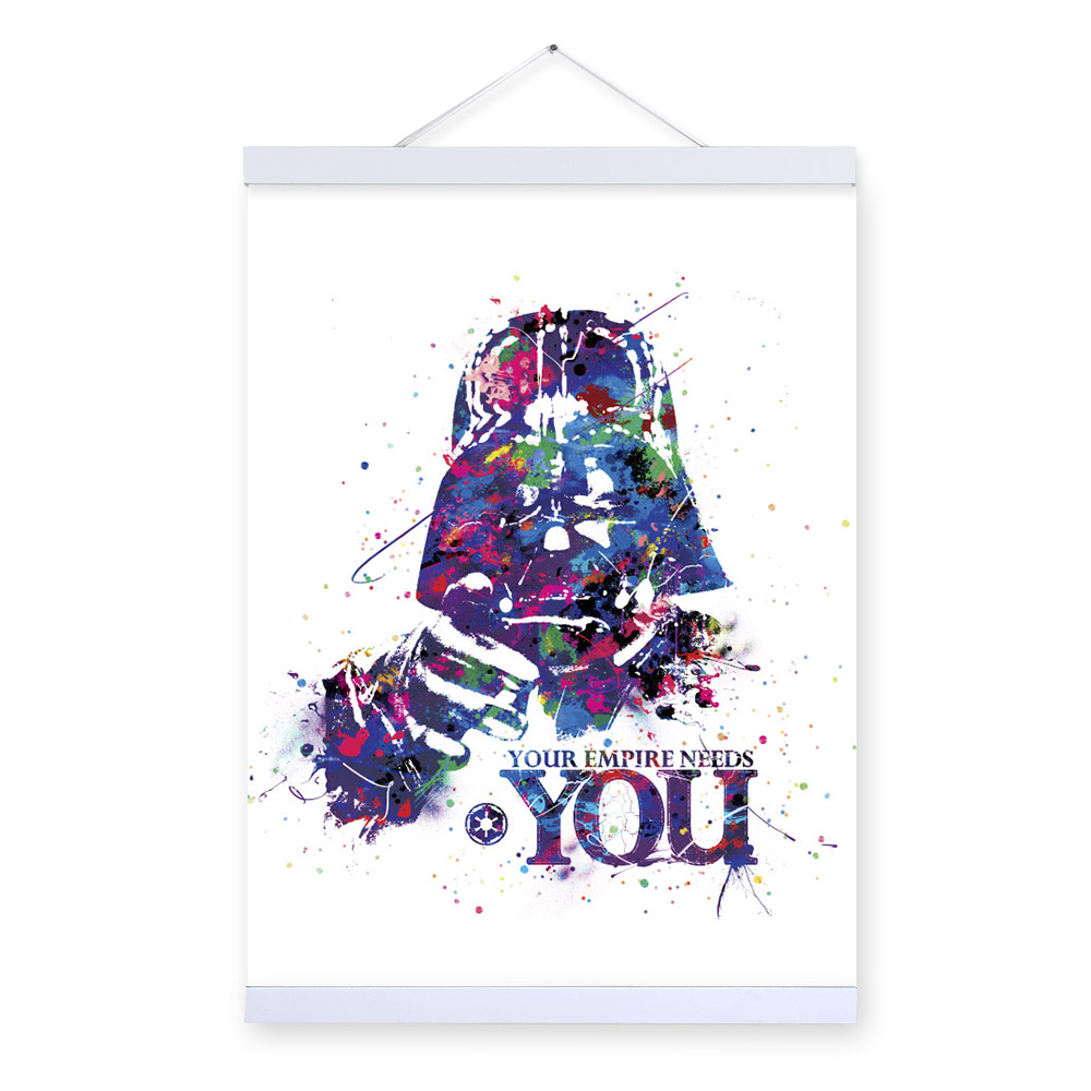 Storm Trooper-star wars A4 SIZE Water colour Print Wall print nursery print