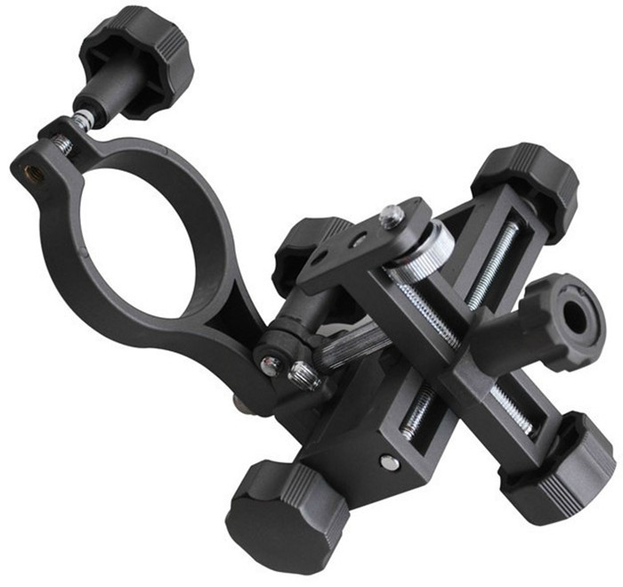 Free Shipping Black Digital Camera and Astronomical Monocular Telescope Connector Adapter Universal Bracket Astrophotography