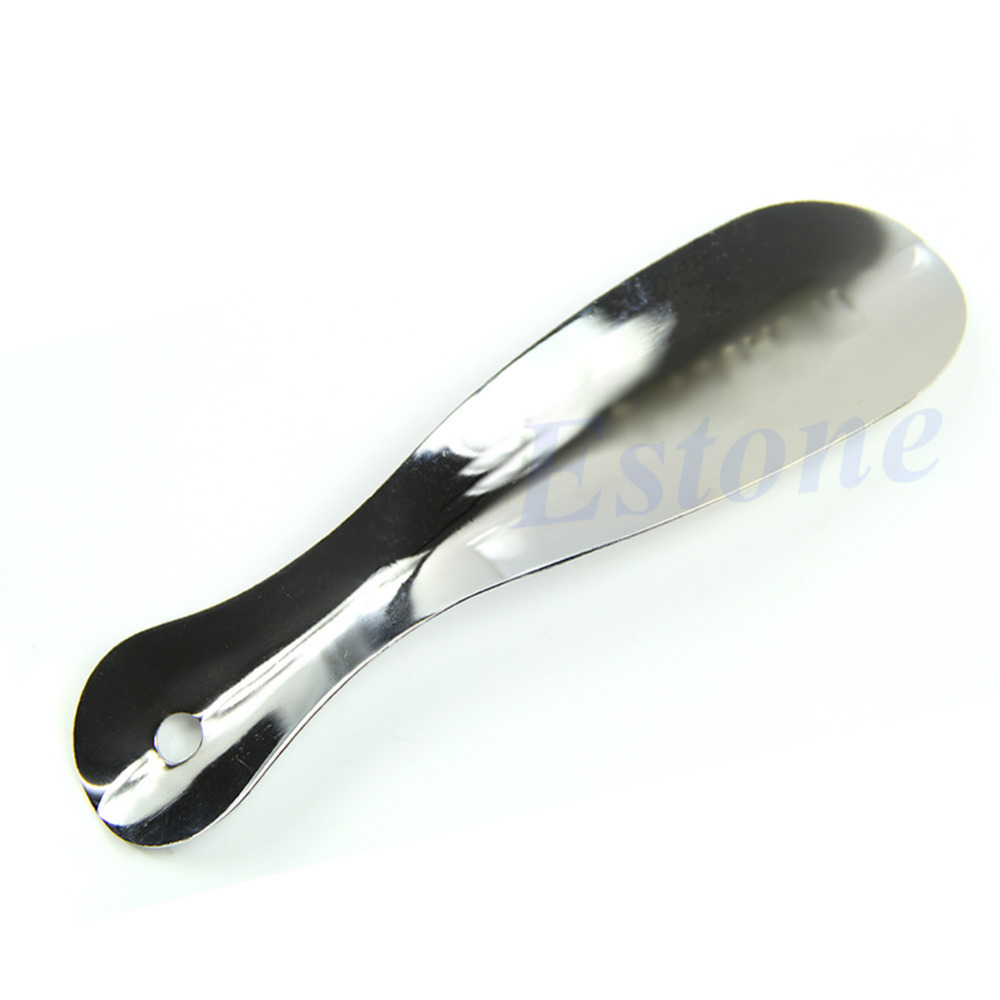 19cm Long Shoespooner Spoon Durable Stainless Steel Shoe Horn Lifter Shoehorn Drop Shipping