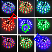 24W SMD 3528 led strip tape neon light flexible ledstrip dimmable ambilight RGBW RGB muti color