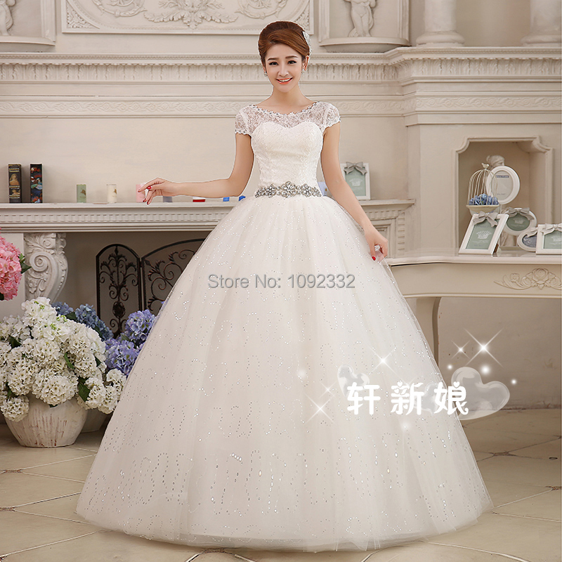 in stock plus size wedding dresses