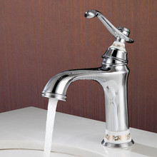 New Single Pull-Out Kitchen Faucet Bathroom Sink Faucet Oil Rubbed Bronze Gold Chrome white mixing chrome white mixing gold