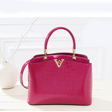 Designer Ladies Handbags High Quality PU Woman Bags Leather Luxury Women Tote Big Shoulder Bag Zipper2015Elegant