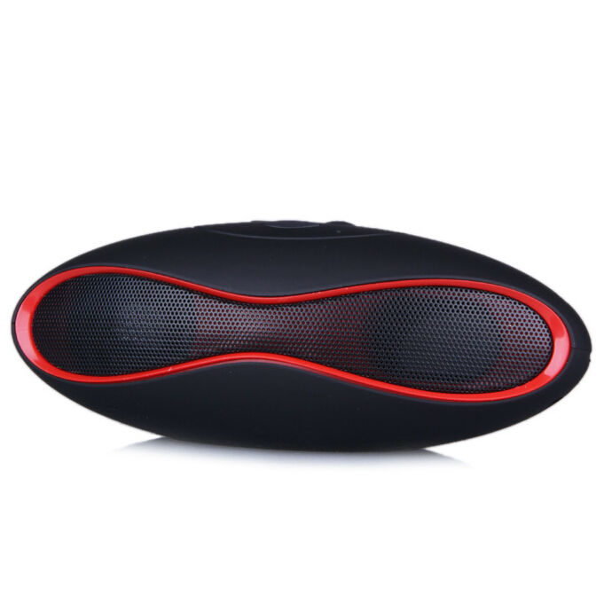 HiFi X6 Mini Sound Rugby Football Wireless Bluetooth Speaker AUX USB Audio Music Player for Mobile