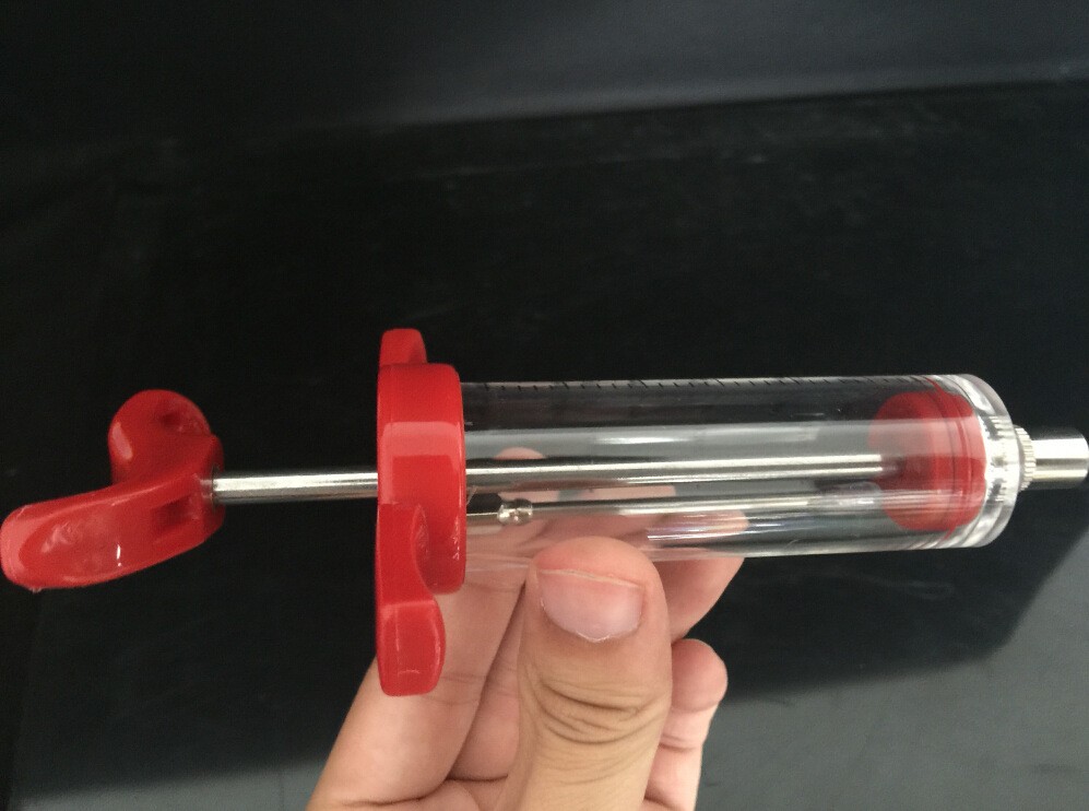 Turkey Marinade Injector Meat Condiment Syringe Kitchen Cooking Barbecue Sauce Seasoning Syinge BBQ Tools
