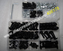 Hot Sales,Universal Motorcycle Fairing Bolts Kit,Sport Bike Modified Screw Body Fastener Clips Screws,Windshield Bolts Screws