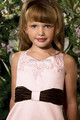 Customized A line Flower Girl Dress for Wedding Sleeveless Floor Length Dresses for Flower Girls