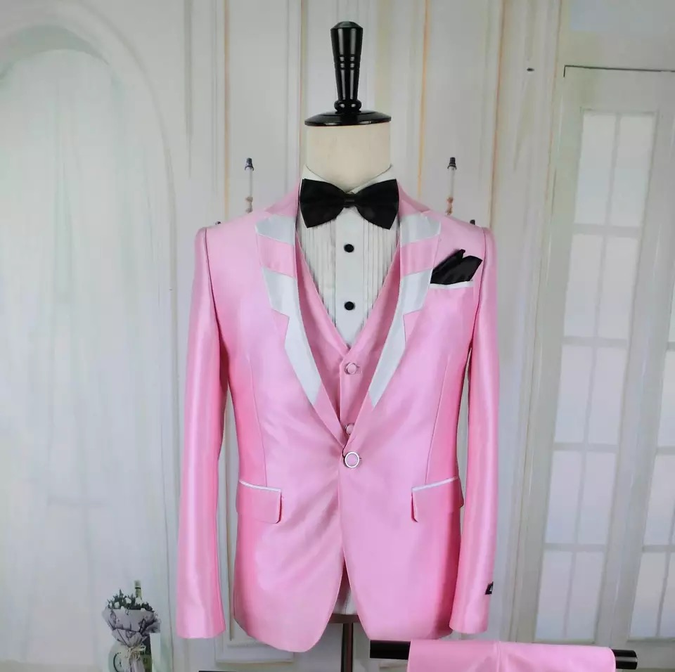 Popular Mens Pink Suit-Buy Cheap Mens Pink Suit Lots From China Mens ...