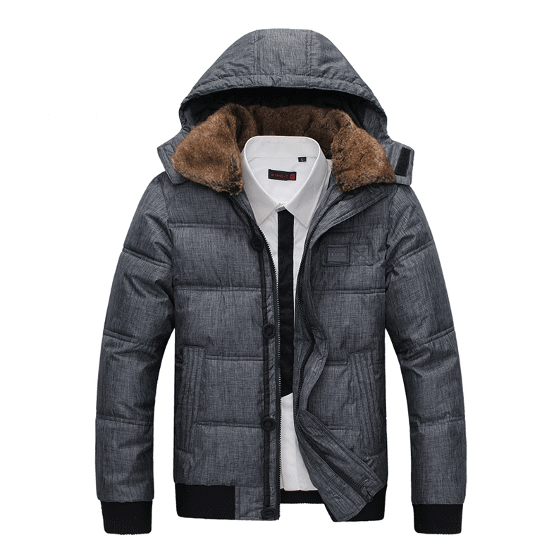 men down coat Men's coat Winter overcoat Outwear Winter jacket hooded thick fur jackets outdoor men's Down & Parkas thick M-3XL