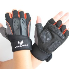 2015 hot sale Weight Lifting Gym Gloves Training Fitness Workout Wrist Wrap Exercise Glove Free Shipping G003
