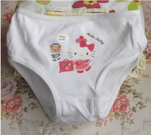 4 pcs 100 cotton Foreign trade children s underwear briefs of the girls princess and KT