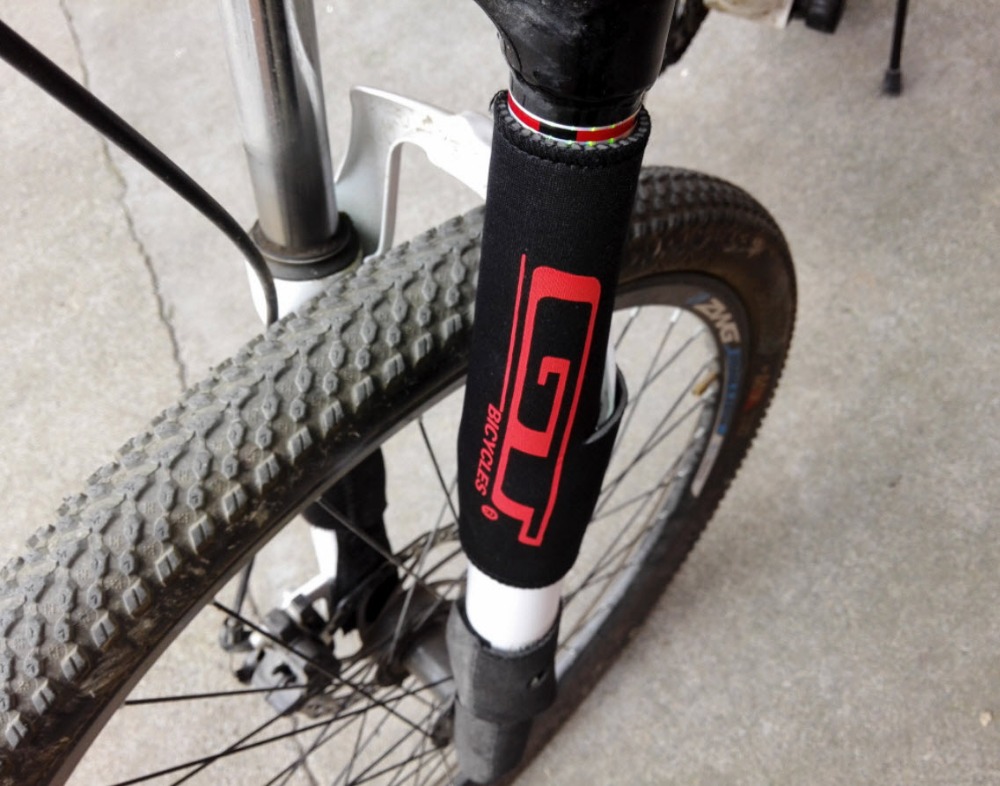 1PC MTB sport GT CUBE format Bicycle Front Fork Protection Case Cover