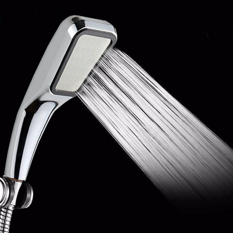 Bathroom Faucet 30% Water Saving 300% Pressure Boost Powerful Chuveiro 300 Holes Quality ABS Electroplate High Power Shower Head