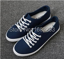 Japan JK uniform shoes Low help canvas shoes shallow mouth striped female of wind tide lazy