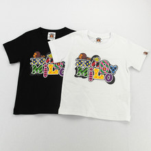 New Summer Baby Kids Boys T Shirt Short Sleeved Tee Bape patten Best Children Tees Cotton