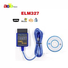 Super mini elm 327 Auto code reader OBD SCAN car diagnostic tool interface ELM327 USB interface V2.1 version free shipping
