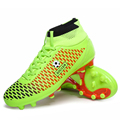 2016 Men High Ankle Soccer Shoes FG Football Boots Sport Trainers Soccer Cleats Football Boots big