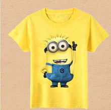 Despicable me Short Sleeve t shirt Children Minions Boys Clothes T-Shirts For Girls Boys t shirts Kids Baby Children’s Clothing
