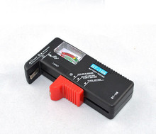 Hot AA AAA C D 9V Universal Button Cell Battery Volt Tester Checker 9V