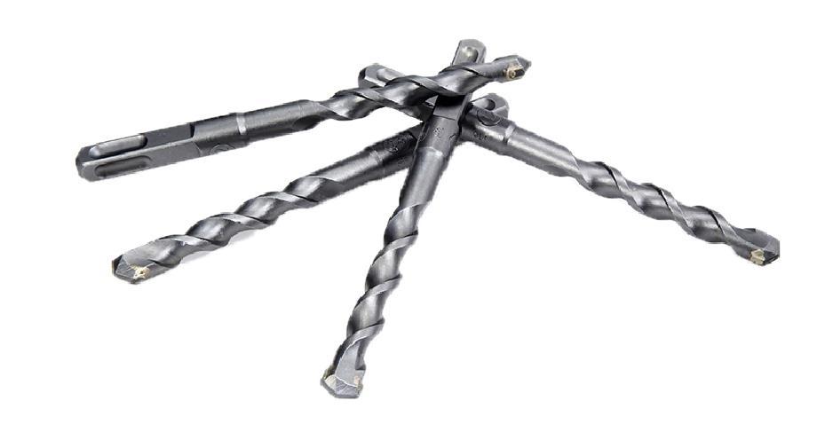 1PCS 14 350mm Hammer drill bit 4 Slot quadrilateral handle Cobalt Steel Alloys Impact drill Concrete