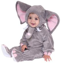 Free Shipping Baby Rompers Elephant 3-24 M Flannel Long Sleeves Baby Costume Clothing Clothes