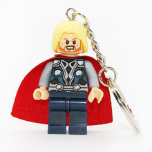Тор Mrvel супер герой брелоки Minifigures брелок для ключей пользовательских брелки поделки ручной работы брелок строительные блоки игрушки