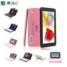 iRulu 7″ Phone Call Tablet PC AllWinner A23  Dual Core SIM  4GB Android 4.2 WIFI Bluetooth Camera Phablet  With Keyboard
