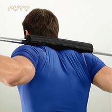 New Barbell Pad Gel Supports Squat Bar Weight Lifting Pull Up Gripper Support Black TK0861#
