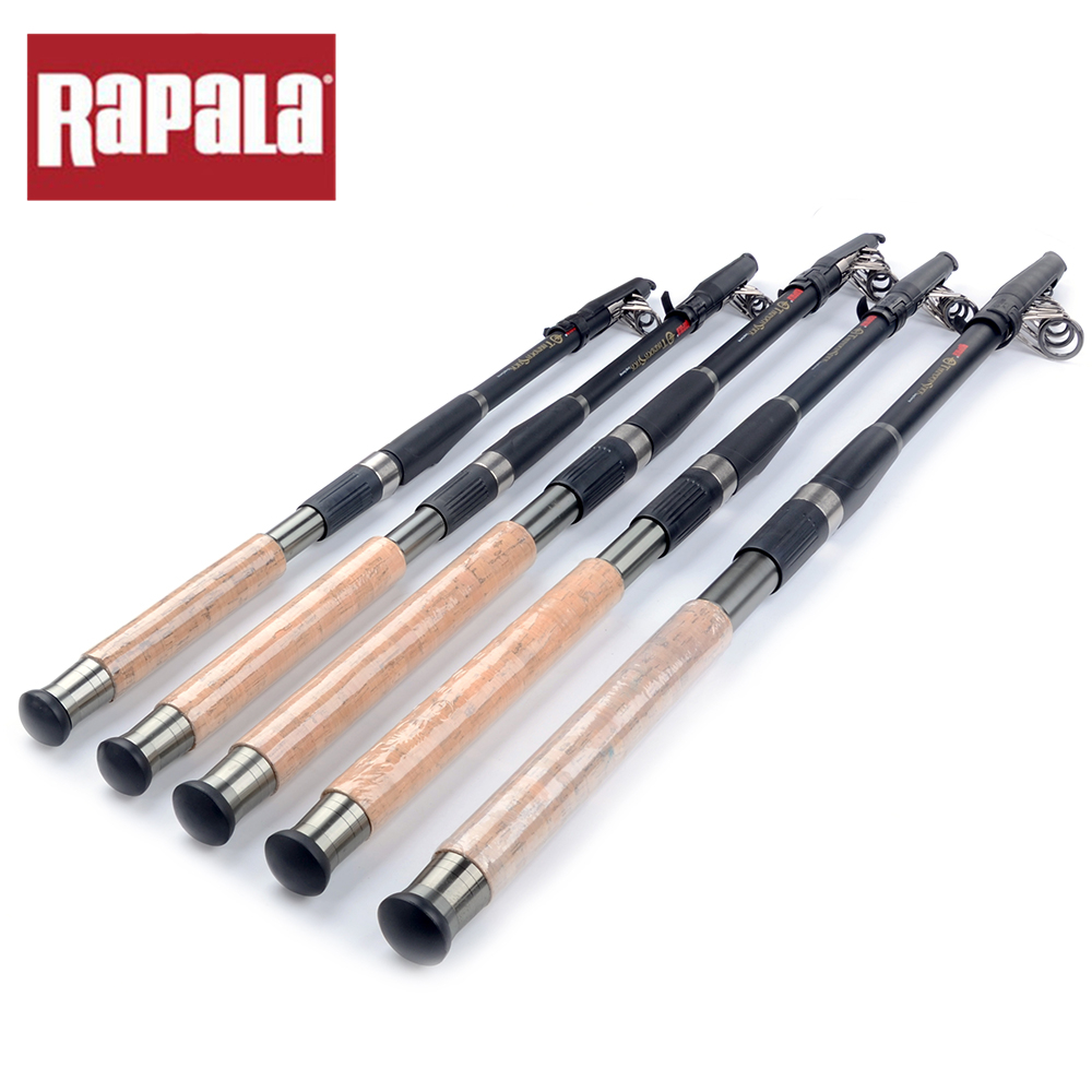 Buy Rapala Brand THUNDER STICK Carbon Fiber Fishing Rod Telescopic Fishing Pole