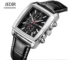 Top Brand JEDIR Men Watches Fashion Men Military Quartz Wristwatches Luxury Genuine Leather Watches Waterproof Relogio Masculino