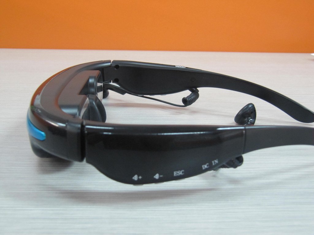 DHL free shipping! 50inch virtual digital tv glasses, portable tv