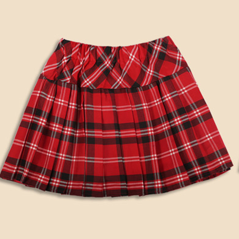 women summer winter font b skirt b font british College sexy Plaid font b skirt b