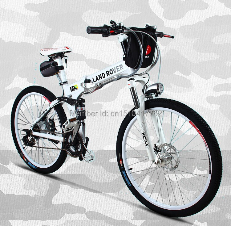 Folding electric bicycle lithium battery electric bikes electric bike battery car Genuine freeshopping