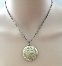locket choker necklace letter necklace chain round shape photo locket pendant quote jewlery women men necklace collier femme