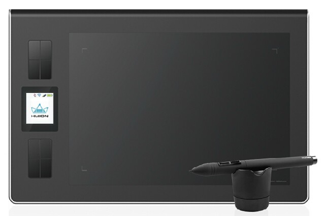 New-Huion-DWH69-Tablet-Drawing-Tablets-Professional-Signature-Tablets-Kids-Painting-Pen-Tablet-Black