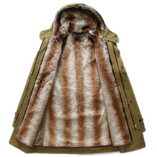 2015 High Quality Fleece Corduroy Wadded Jacket Men Cotton Filling Thickening Wadded Coat Jacket Military Parka