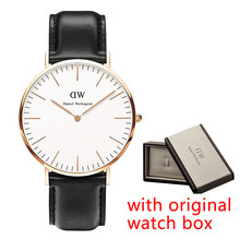 Famous Brand Luxury Daniel Wellington Watches DW Watch Men Women leather Strap Sports Military Quartz watch Relojes De Marca