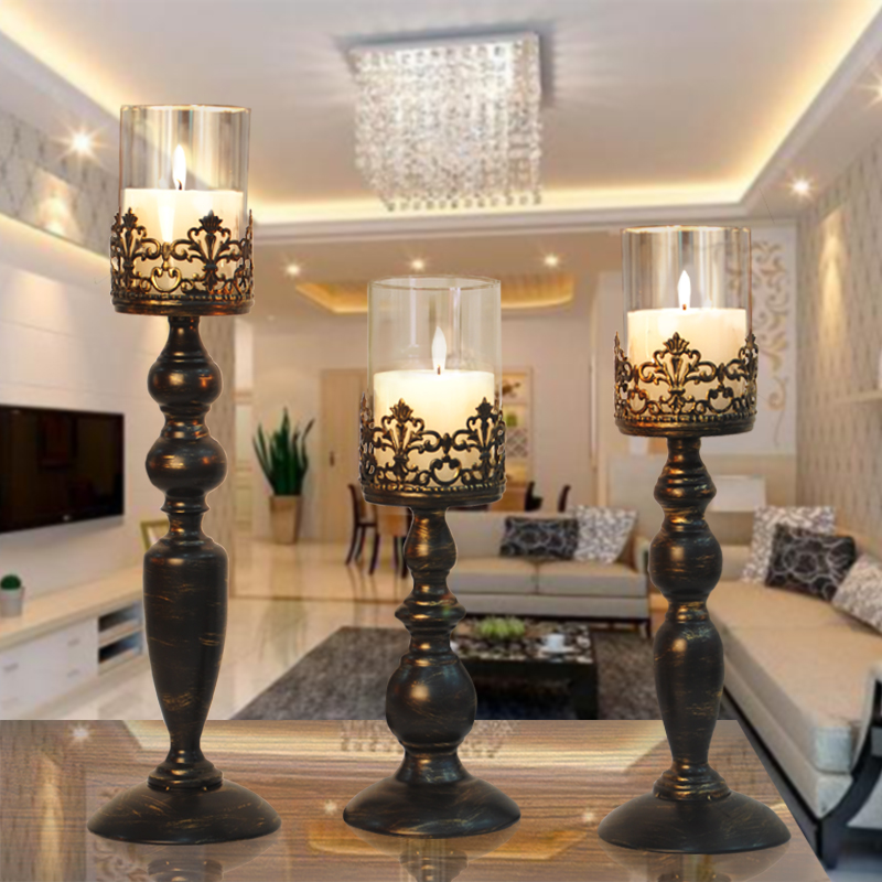 Compra candelabro metall online al por mayor de china, mayoristas ...