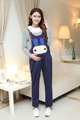 2016 New Maternity Clothes Cartoon Suspender Trousers 4 Colors Spring Autumn Pregnancy Overalls Belly Brand Pregnant